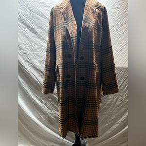 Women’s Plus Size Wool Coat (tag is 4x but fits like a 2X) see measurements